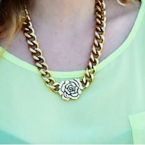 Mr. Kate Vintage “Petal To The Metal” Necklace